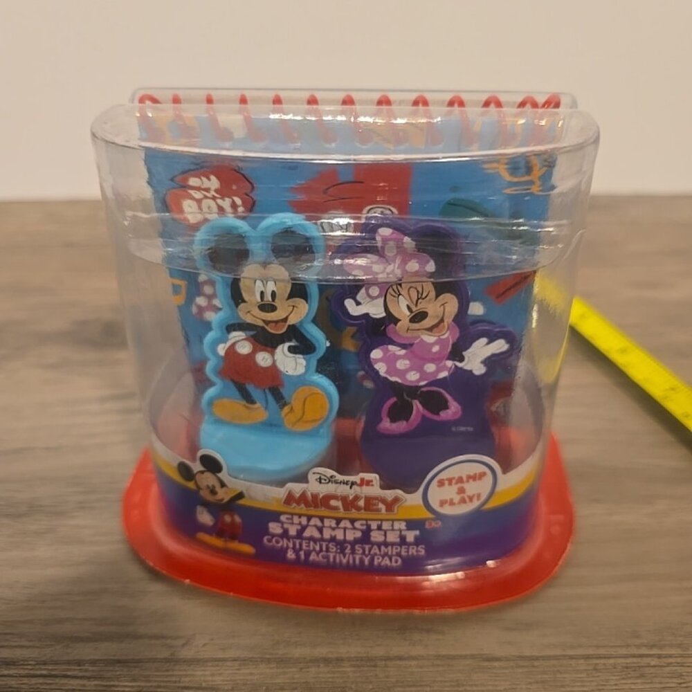 2 Stamper Set w/ Activity Pad, Disney Mickey & Minnie Mouse, Best Gift For Kids